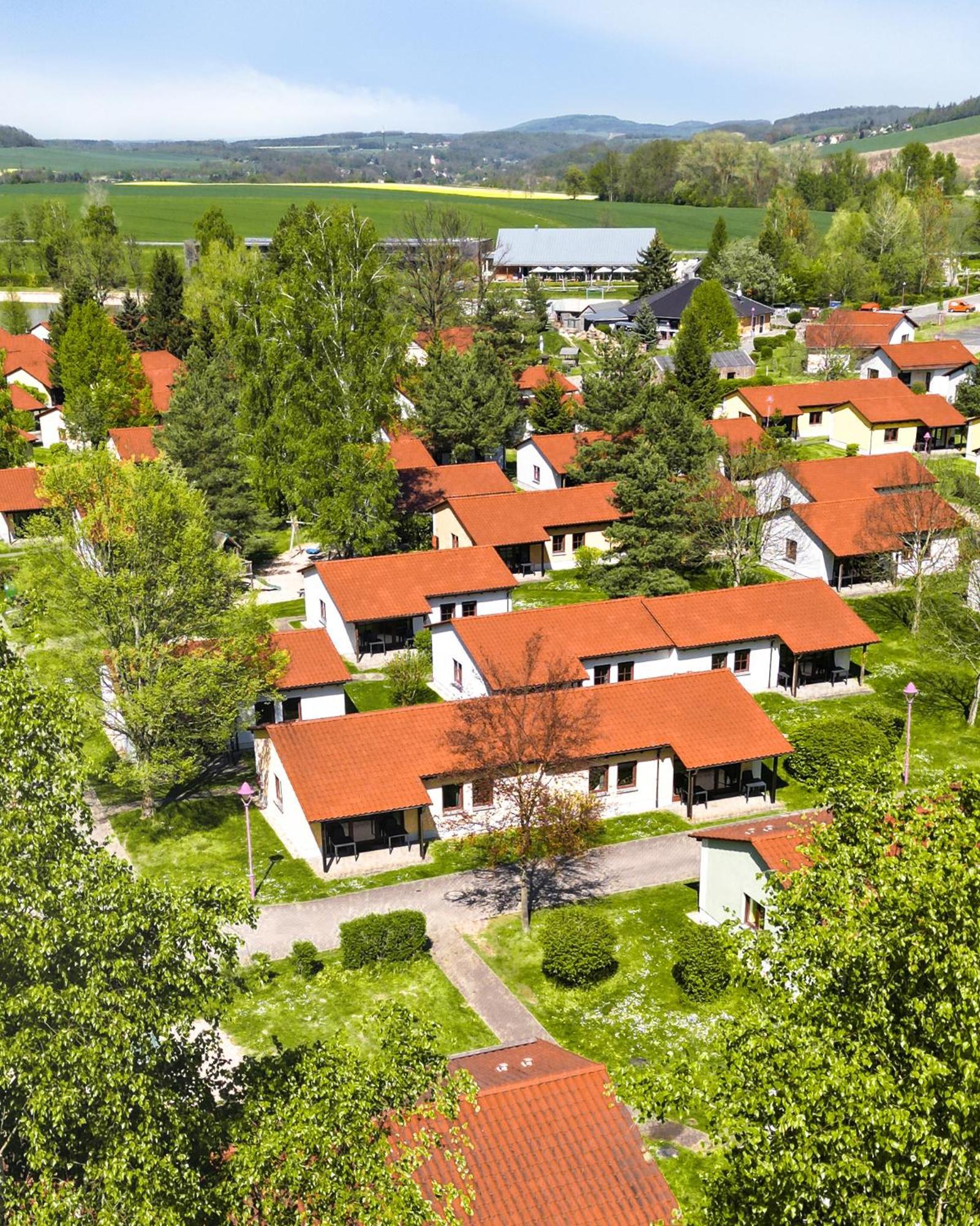 גרוסשונאו Trixi Park Zittauer Gebirge - Ferienhaeuser, Hotel Und Camping מראה חיצוני תמונה